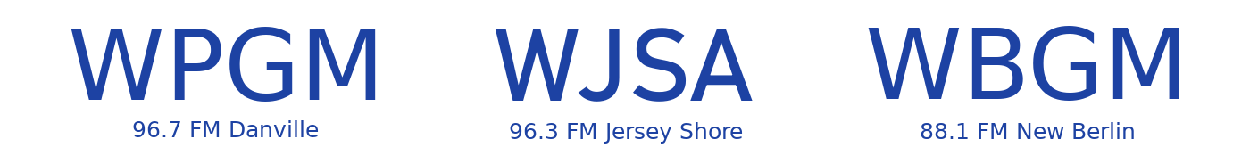 WPGM-WJSA-WBGM logo